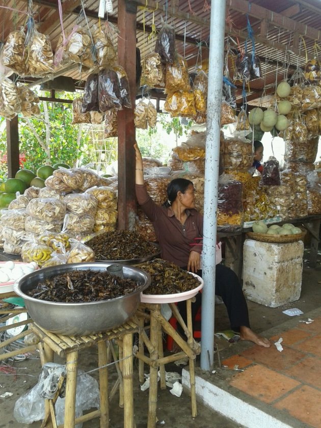 Ergens on the road in Cambodja