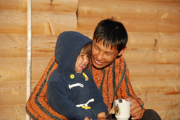 Bij ons gastgezin op Olkhon Island