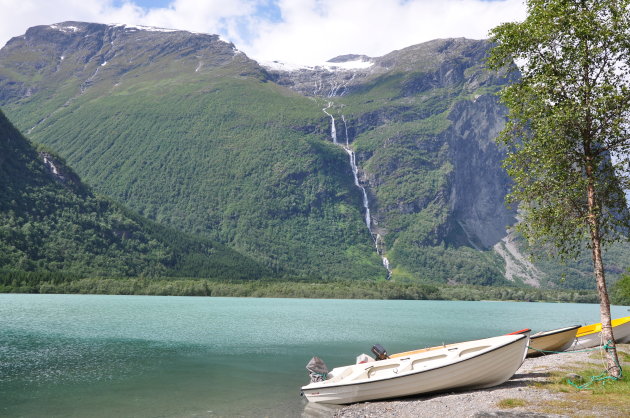 Relaxen aan de fjord