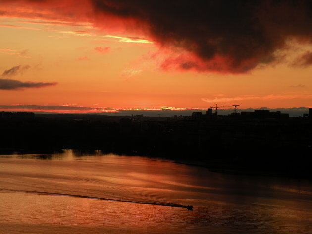 Zonsondergang Stockholm