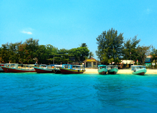 Arrival on Gili Trawangan