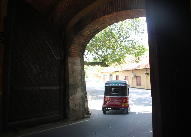 Tuktuk in Galle