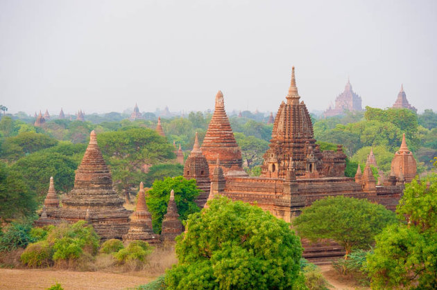 tempels in Bagan