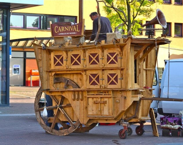 Onderdeel van het Friese straatfestival.