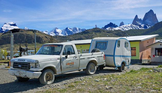 Bolide van Camping Bonanza in El Chaltén