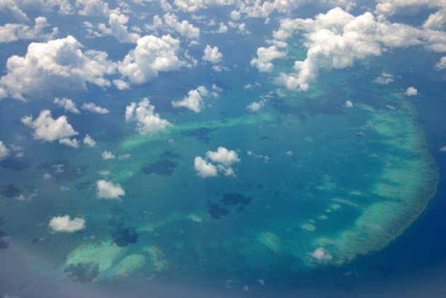 Great barrier reef......vanaf grote hoogte