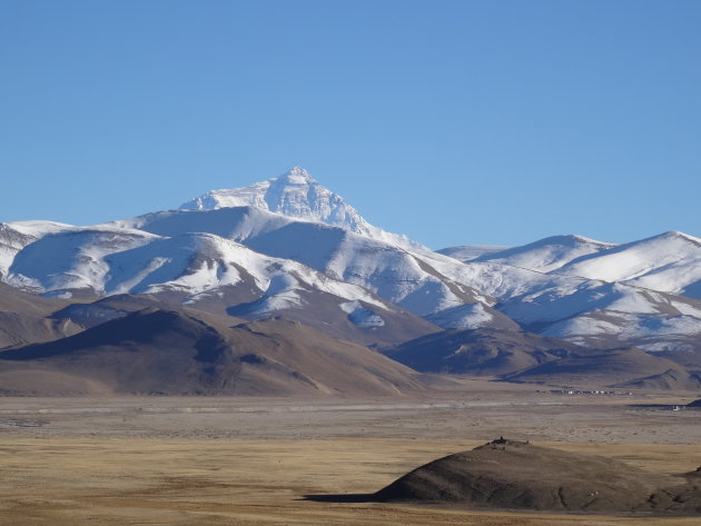 Mount Everest, vanuit Tingri, Tibet