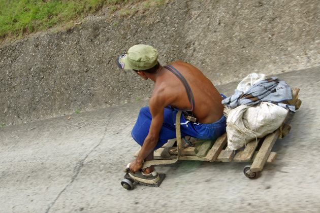 Slim vervoer in de Sierra Maestra