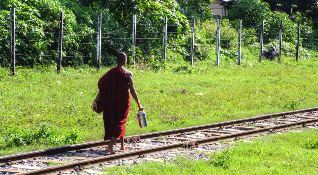 Monnik op het spoor