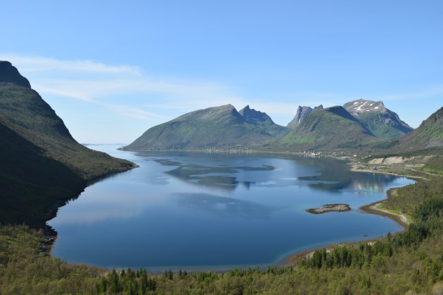 Bergsbotn op het eiland Senja