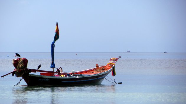 Longtailboat Sairee Beach, Koh Tao