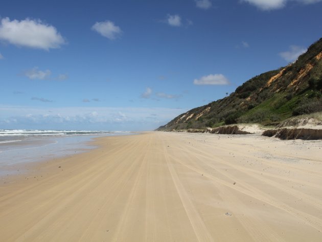 Highway op Fraser Island