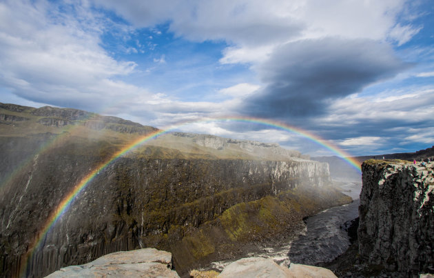 Regenboog Dettifoss Canyon