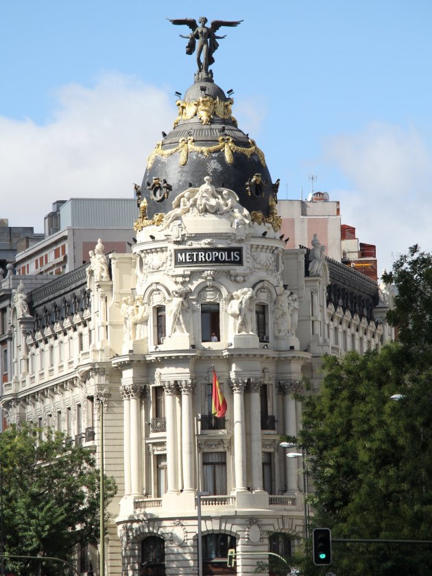 Statige gebouw in Madrid