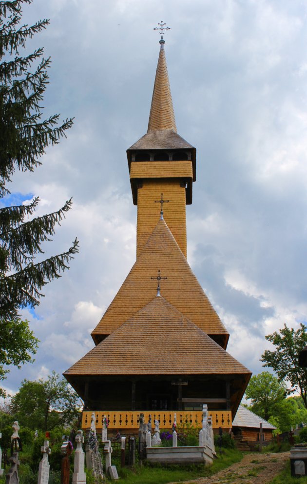 Oude kerk in Maramures