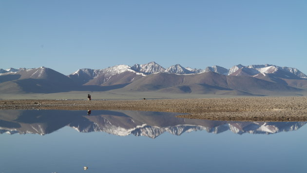 Namtso lake op 4718 meter