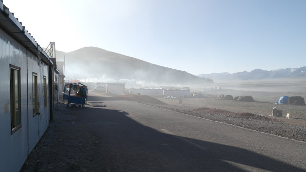 Namtso Lake nederzetting