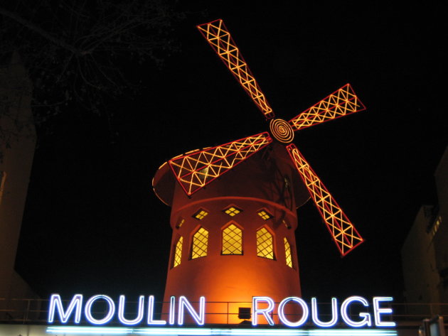 Moulin Rouge by Night