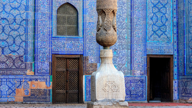 Troonzaal in Khuna Arq, Khiva