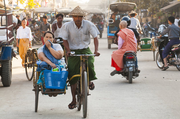 straatbeeld Sittwe