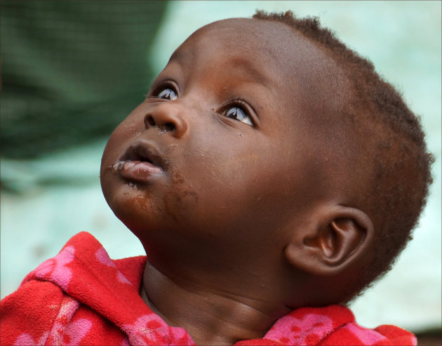 Mama is bezig in Kisoro