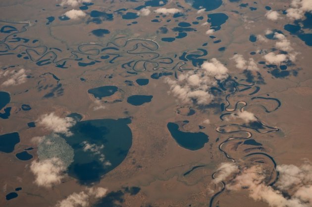 Siberië vanuit de lucht