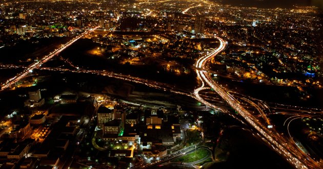 Teheran by night