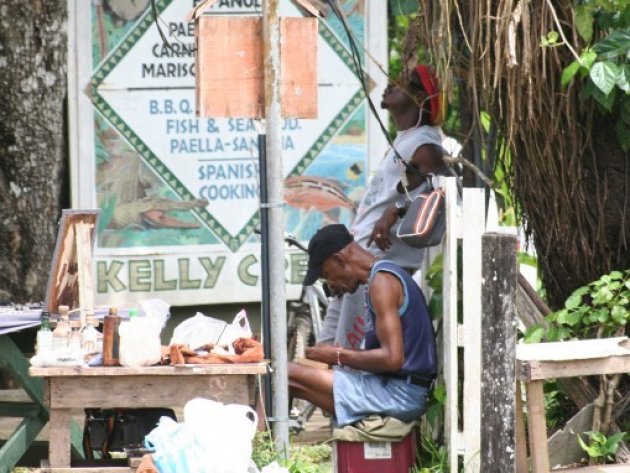 Locals in Puerto Viejo