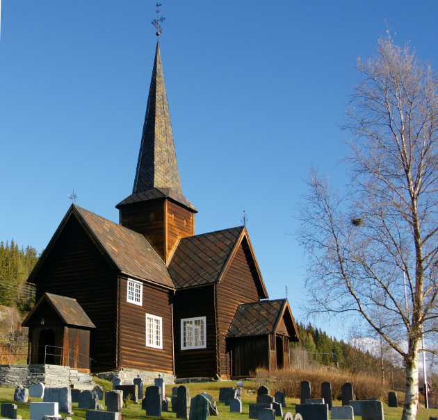 Op zoek naar de Middeleeuwen, de Stavkyrkja route