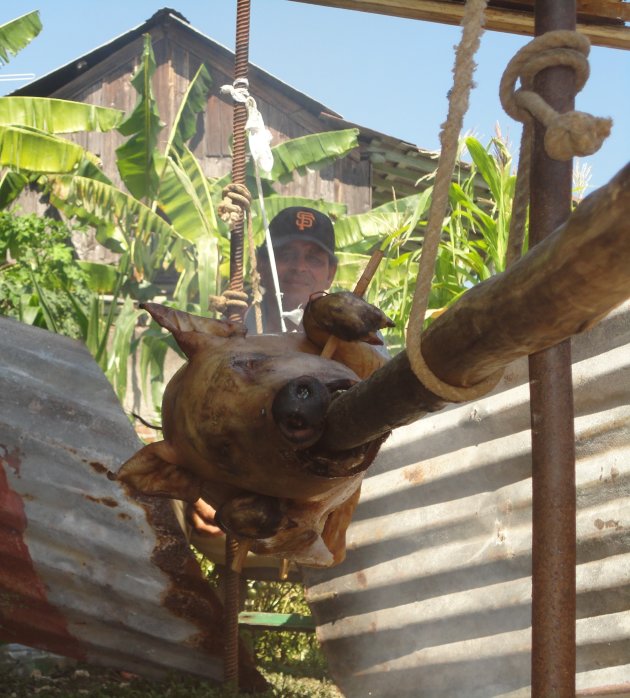 Feestmaal op Cayo Granma, Santiago de Cuba