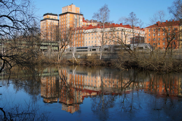 Morgenzonnetje in Stockholm