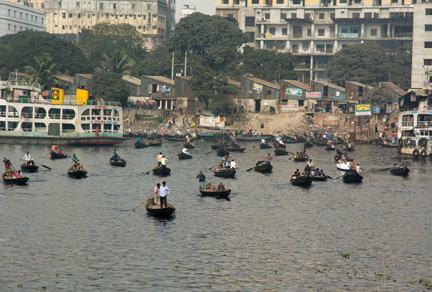 Sadarghat river front