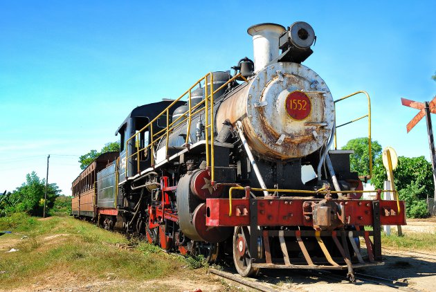 Stoomtrein door Valle de Los Ingenios