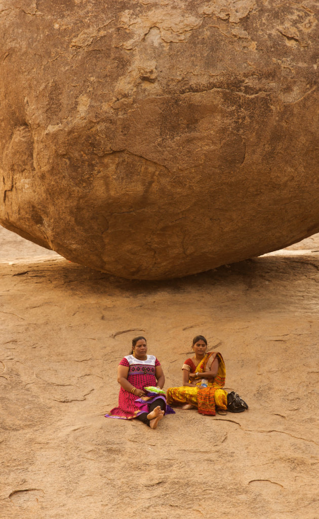 Krishna’s Butterball, Mahabalipuram