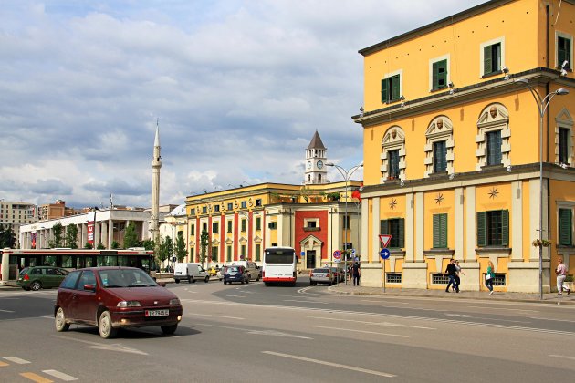 Stadsbeeld Tirana