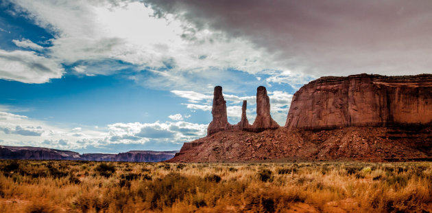 Woestijnlandschap Monument Valley