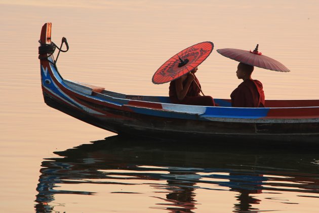 samen in een bootje