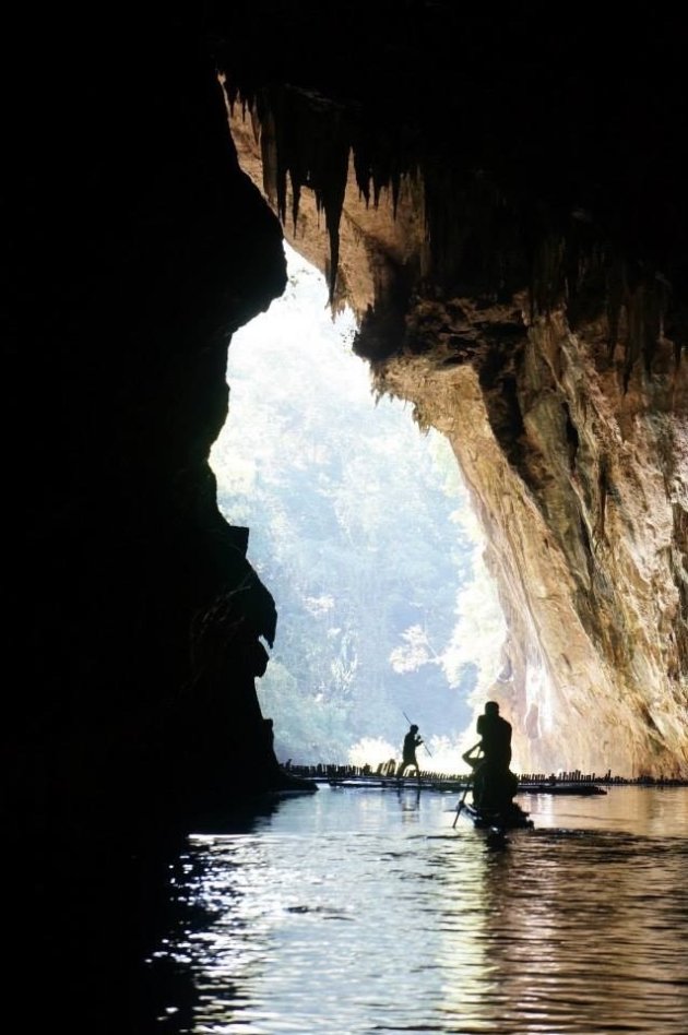 Tham Lod cave in Noord-Thailand