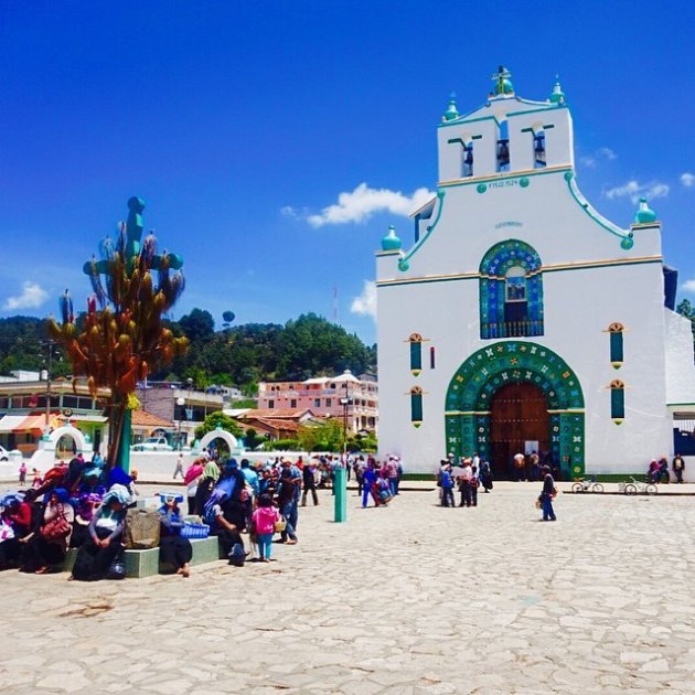 Bezoek aan indianendorp in Mexico