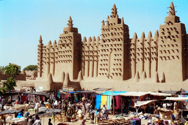 Marktdag in Djenné