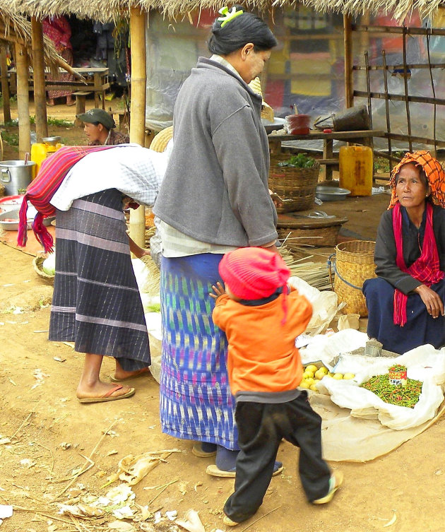 Op de markt