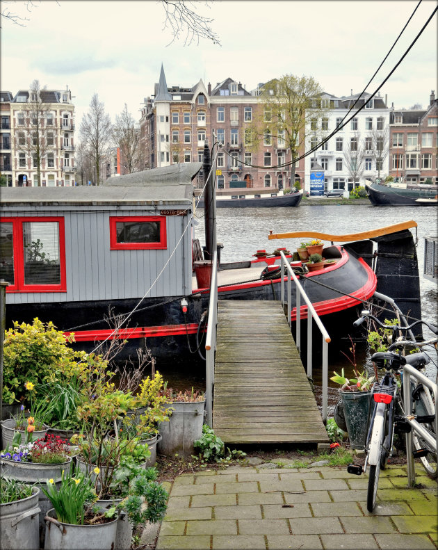 Wandelen langs de Amstel