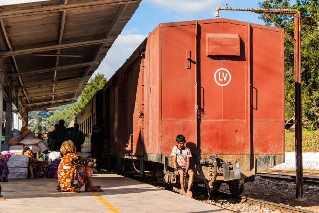 Het leven trekt voorbij in Kalaw 