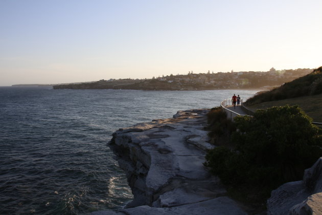 Joggen langs de kust