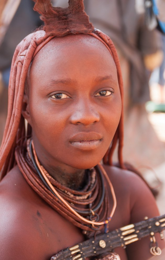 Mooie Himba dame