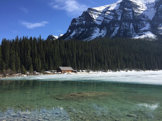 Kleuren van lake louise