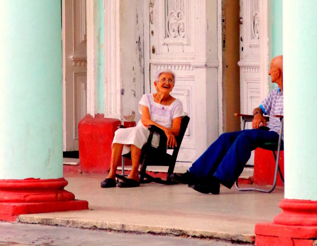 Schaterlachen in Cienfuegos