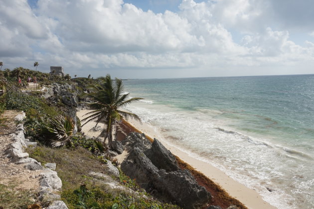 Maya ruïne in Tulum