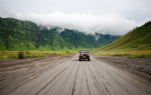 Crossen bij Bromo