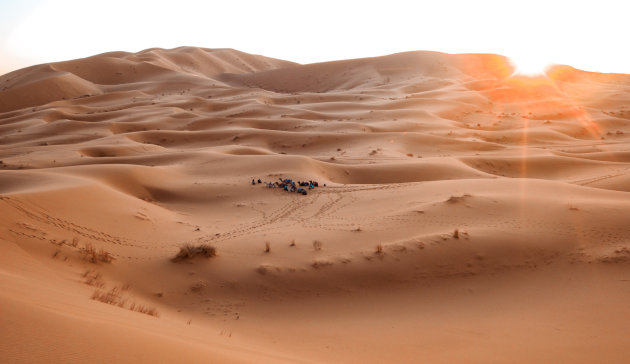 Zonsondergang Erg Chebbi